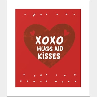 XOXO: Hugs and Kisses Posters and Art